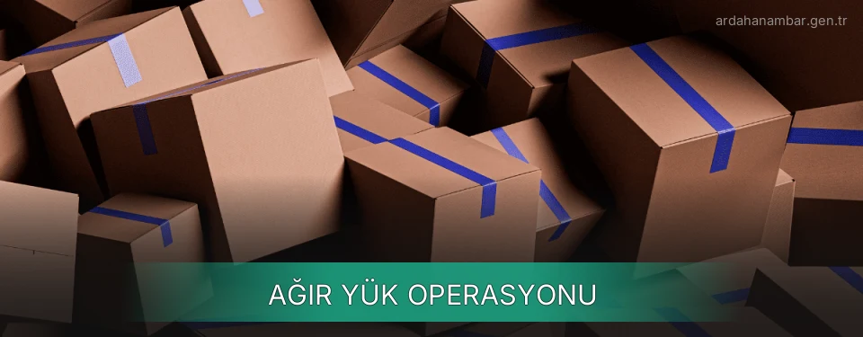 Ardahan Ağır Yük Ambar Firmaları